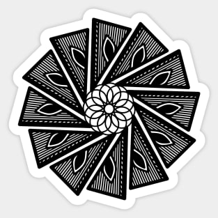 Decoration Fan Art Sticker